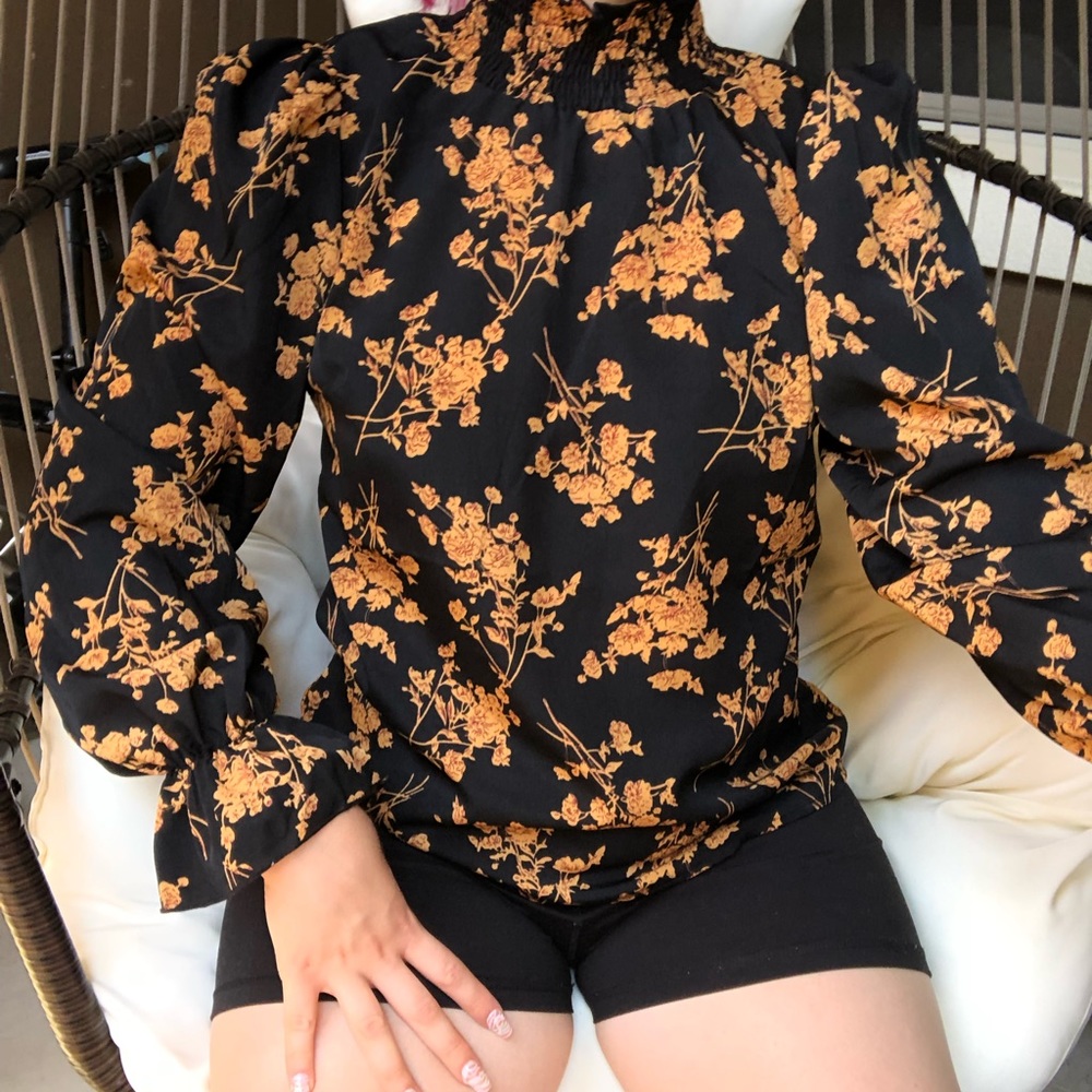 Floral blouse